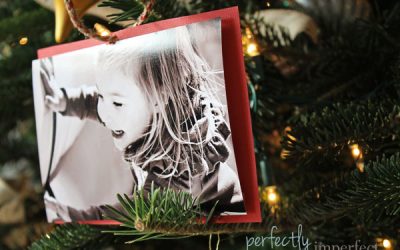 Simple DIY Photo Ornament