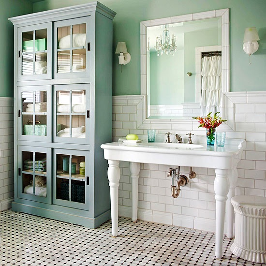Guest Bath Update: Marble Tile
