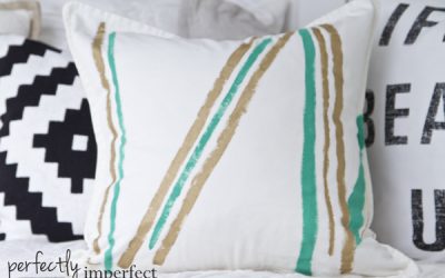 Simple Craft: Painterly Pillows