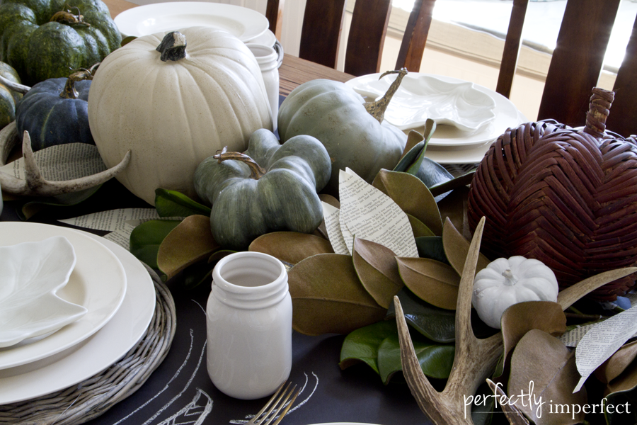Simple Fall Tablescape & Product Shoots