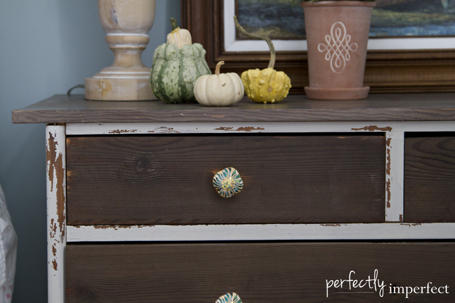 Milk Paint Dresser Makeover