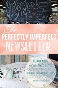 The Perfectly Imperfect Newsletter