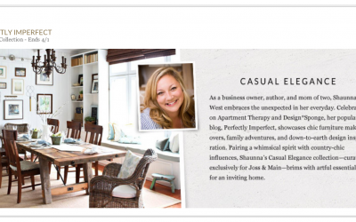 Perfectly Imperfect Joss & Main Sale Tonight!
