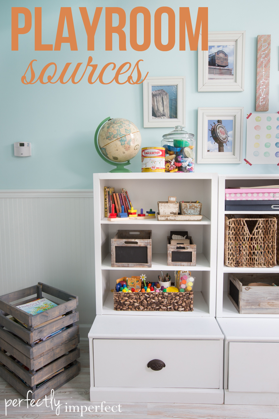 Perfectly Imperfect Playroom Homeschool Room Reveal Sources | perfectly imperfect