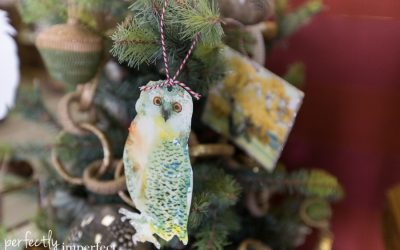 The Handmade Home Art Challenge: Simple Paper Ornaments