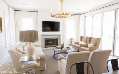 Southern Living Inspired Home: Living, Kitchen & Laundry
