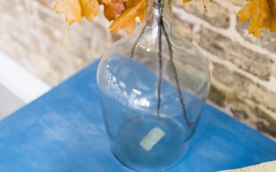 Small Farm Table Makeover | Chalk Paint White Wax Tutorial