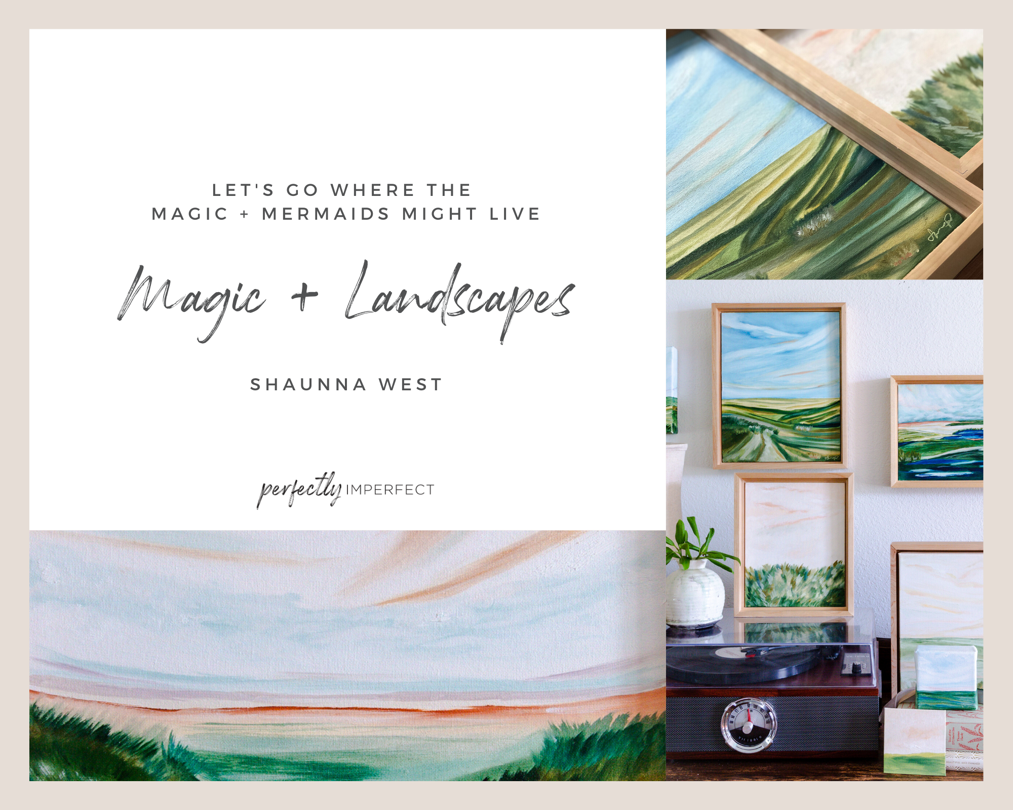 Magic + Landscapes Collection | Landscape Paintings for Sale | Shaunna West | Loose, Modern Landscapes
