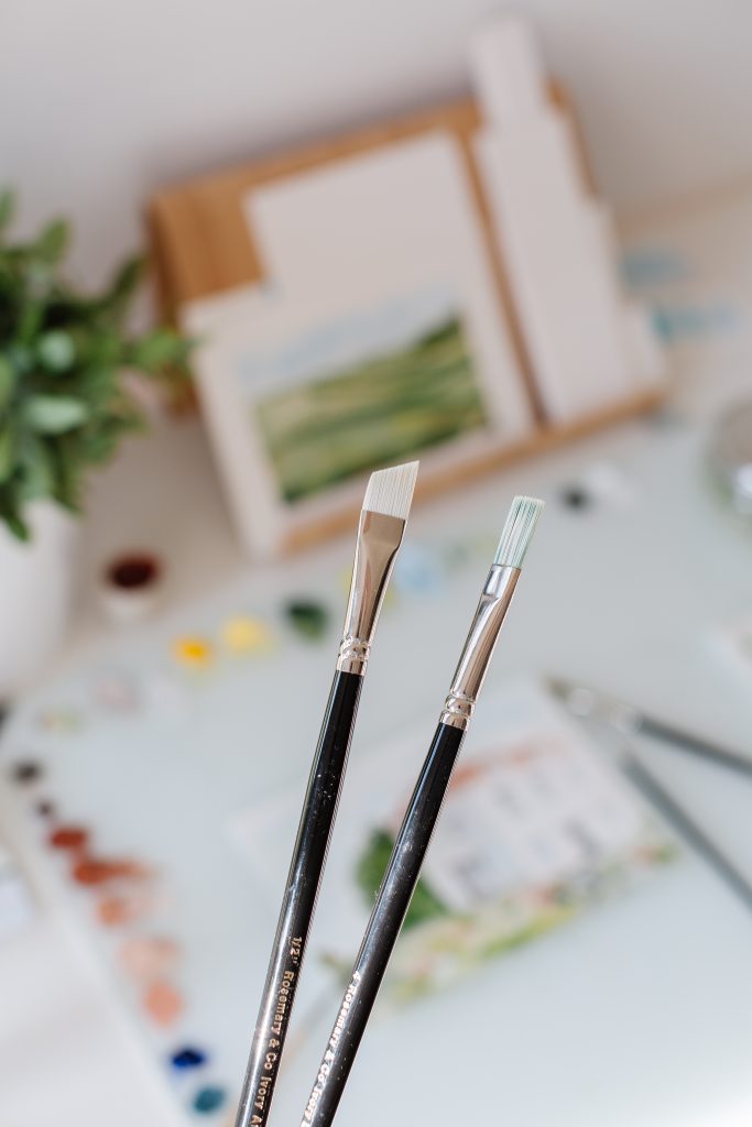 Best Paint Brushes for Oil Painting | My Favorite Paint Brushes for Oils | Oil Painting for Beginners | Shaunna Parker | Perfectly Imperfect Blog