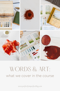 Words & Art: What We Cover in the Course